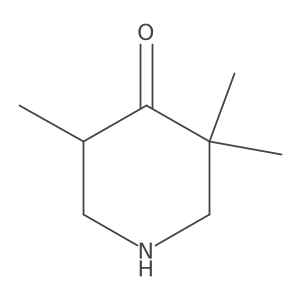 3,3,5-Trimethyl-4-piperidone结构式