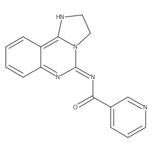 N-(2,3-dihydroimidazo[1,2-c]quinazolin-5-yl)nicotinamide Structure