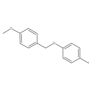 4-[(4-Methoxyphenyl)methoxy]iodobenzene Structure