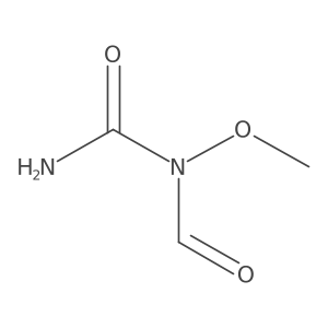 N-Formyl-N-methoxyurea结构式