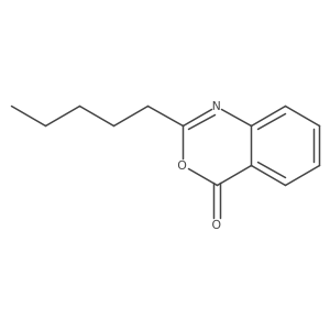 2-pentyl-4H-benzo[d][1,3]oxazin-4-one Structure