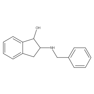 (1S,2S)-2-(benzylamino)-2,3-dihydro-1H-inden-1-ol Structure