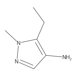 5-ethyl-1-methyl-1H-pyrazol-4-amine Structure