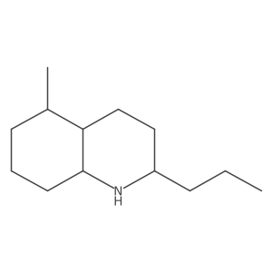 (2R,4aS,5R,8aS)-Decahydro-5-methyl-2-propylquinoline结构式