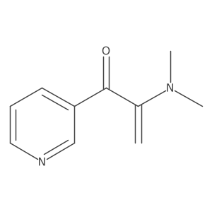 Dimethylamino-1-(3-pyridyl)-2-propen-1-one Structure