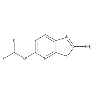 5-(Difluoromethoxy)thiazolo[5,4-b]pyridin-2-amine Structure