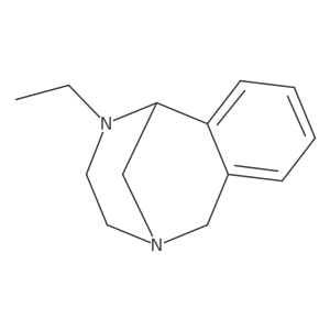 2-Ethyl-1,3,4,6-tetrahydro-2H-1,5-methano-2,5-benzodiazocine Structure