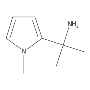 2-(1-Methylpyrrol-2-yl)propan-2-amine结构式