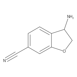 (3R)-3-Amino-2,3-dihydrobenzo[b]furan-6-carbonitrile Structure