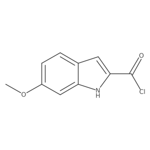 6-Methoxy-1H-indole-2-carbonyl chloride Structure