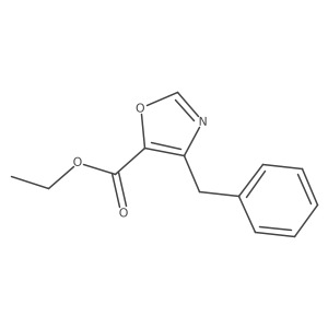 Ethyl 4-benzyloxazole-5-carboxylate Structure