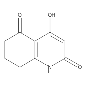 2,4-Dihydroxy-5,6,7,8-tetrahydroquinolin-5-one Structure