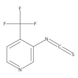 3-Isothiocyanato-4-(trifluoromethyl)pyridine Structure