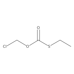 O-(Chloromethyl) S-ethyl carbonothioate结构式