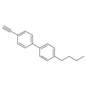 4-Butyl-4'-ethynyl-1,1'-biphenyl Structure