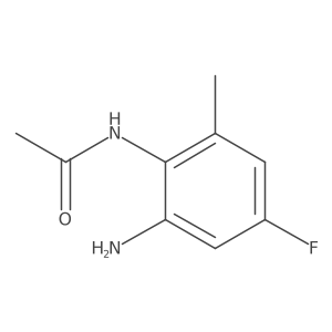 N-(2-amino-4-fluoro-6-methylphenyl)acetamide Structure