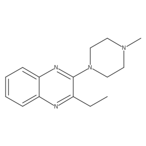 Quinoxaline, 2-ethyl-3-(4-methyl-1-piperazinyl)-结构式