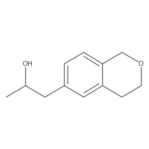 1-(3,4-dihydro-1H-2-benzopyran-6-yl)propan-2-ol Structure