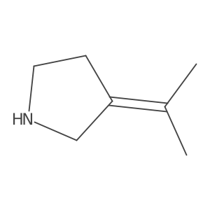 3-(Propan-2-ylidene)pyrrolidine Structure