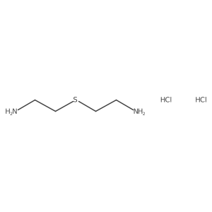 2-[(2-Aminoethyl)sulfanyl]ethan-1-amine dihydrochloride Structure