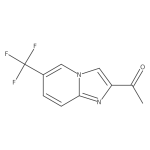 1-(6-(Trifluoromethyl)imidazo[1,2-a]pyridin-2-yl)ethanone结构式