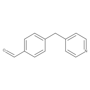 4-(4-Pyridinylmethyl)benzaldehyde Structure