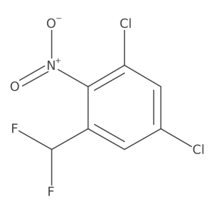 3,5-Dichloro-2-nitrobenzodifluoride结构式