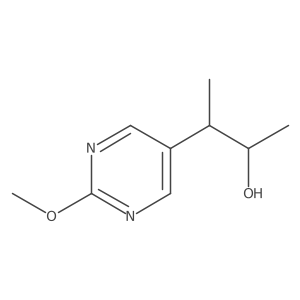 3-(2-Methoxypyrimidin-5-yl)butan-2-ol Structure