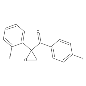 [2-(2-Fluorophenyl)-2-oxiranyl](4-iodophenyl)methanone Structure