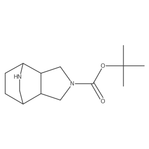 Tert-butyl 4,8-diazatricyclo[5.2.2.0,2,6]undecane-4-carboxylate结构式
