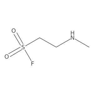 2-(Methylamino)ethane-1-sulfonyl fluoride Structure