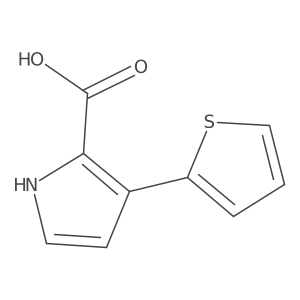 3-(2-Thienyl)-1H-pyrrole-2-carboxylic Acid Structure