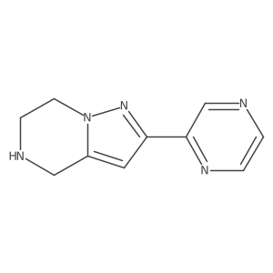 2-pyrazin-2-yl-4,5,6,7-tetrahydropyrazolo[1,5-a]pyrazine Structure