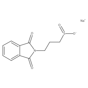 sodium 3-(1,3-dioxo-2,3-dihydro-1H-isoindol-2-yl)propane-1-sulfinate Structure