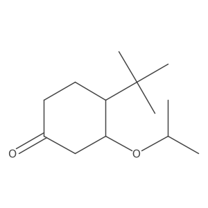 4-Tert-butyl-3-(propan-2-yloxy)cyclohexan-1-one结构式