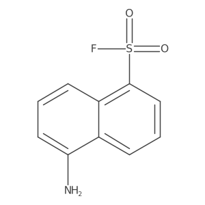 5-Aminonaphthalene-1-sulfonyl fluoride结构式