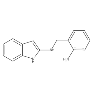 N-[(2-aminophenyl)methyl]-1H-indol-2-amine Structure