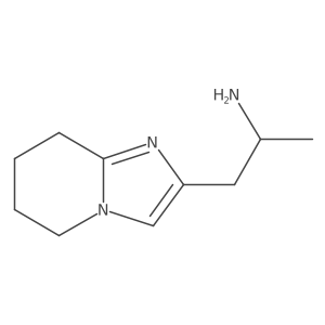 (2S)-1-{5H,6H,7H,8H-imidazo[1,2-a]pyridin-2-yl}propan-2-amine Structure