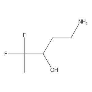 (3S)-1-amino-4,4-difluoropentan-3-ol结构式