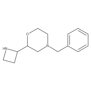 2-(Azetidin-2-yl)-4-benzylmorpholine Structure