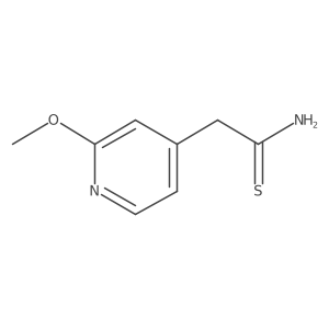 2-(2-Methoxypyridin-4-yl)ethanethioamide Structure