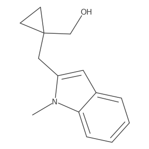 {1-[(1-methyl-1H-indol-2-yl)methyl]cyclopropyl}methanol Structure