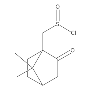 [(1S,4S)-7,7-dimethyl-2-oxobicyclo[2.2.1]heptan-1-yl]methanesulfinyl chloride Structure