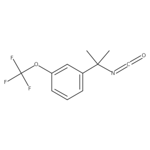 1-(2-Isocyanatopropan-2-yl)-3-(trifluoromethoxy)benzene Structure