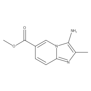 Methyl 3-amino-2-methylimidazo[1,2-A]pyridine-6-carboxylate Structure
