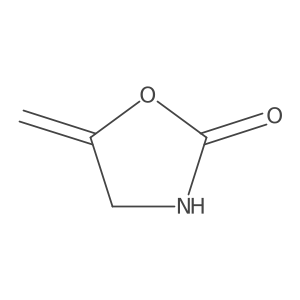 5-Methylene-1,3-oxazolidin-2-one结构式