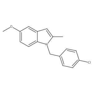 1-(4-chlorobenzyl)-5-methoxy-2-methyl-1H-indole Structure