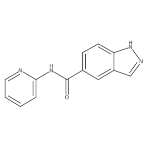N-2-pyridinyl-1H-Indazole-5-carboxamide Structure