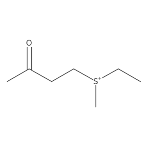 Ethylmethyl(3-oxobutyl)sulfonium Structure