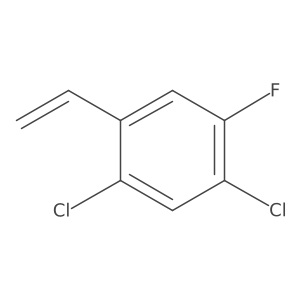 1,5-Dichloro-2-ethenyl-4-fluorobenzene Structure